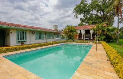 Chácara para venda em chácara três marias de 257.20m² com 4 quartos, 1 suite e 10 garagens