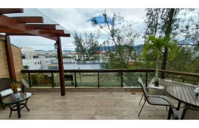 Cobertura para venda em recreio dos bandeirantes de 247.00m² com 3 quartos, 3 suites e 2 garagens