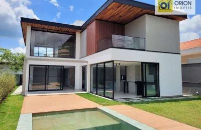 Casa de condomínio para venda em residencial morada dos lagos de 420.00m² com 4 quartos, 4 suites e 3 garagens