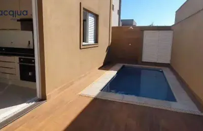 Casa de condomínio para venda e aluguel em recreio das acácias de 176.00m² com 3 quartos, 3 suites e 4 garagens