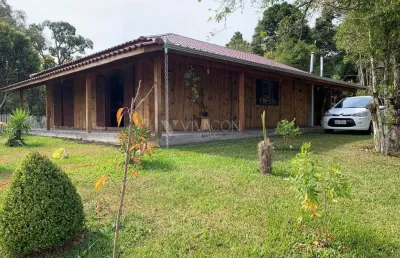Chácara para venda em agudos do sul de 280.00m² com 3 quartos, 1 suite e 5 garagens