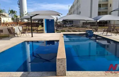 Apartamento para alugar em loteamento clube v de 42.00m² com 2 quartos e 1 garagem