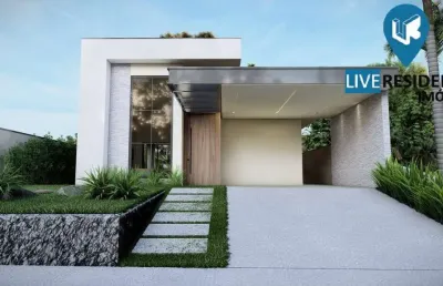 Casa para venda em loteamento residencial dolce vita de 119.00m² com 3 quartos, 3 suites e 4 garagens