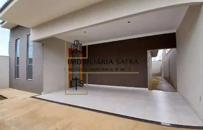 Casa para venda em residencial doutor joão tajara de 120.00m² com 3 quartos, 1 suite e 2 garagens