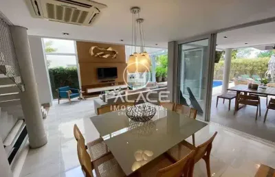Casa de condomínio para venda e aluguel em alphaville piracicaba de 350.00m² com 4 quartos, 4 suites e 4 garagens