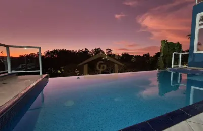 Casa para venda em granja caiapiá de 376.00m² com 3 quartos, 1 suite e 4 garagens