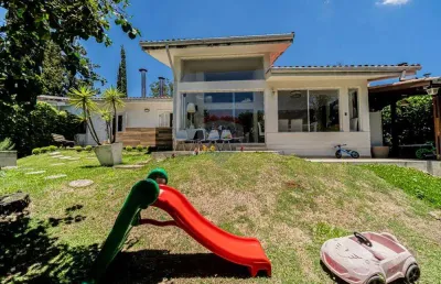 Casa de condomínio para venda em granja santa maria de 187.00m² com 3 quartos, 3 suites e 4 garagens