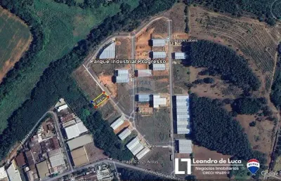 Lote / terreno para venda em parque industrial progresso de 1000.00m²