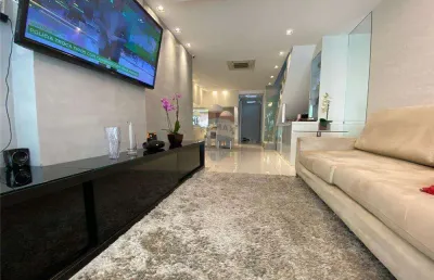 Cobertura para venda em barra da tijuca de 189.00m² com 3 quartos, 1 suite e 2 garagens