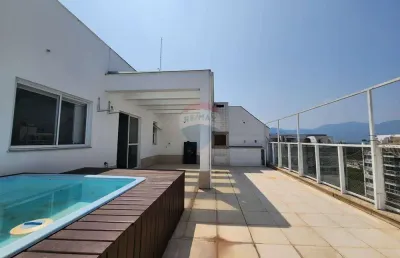 Cobertura para venda em recreio dos bandeirantes de 147.00m² com 3 quartos, 2 suites e 2 garagens