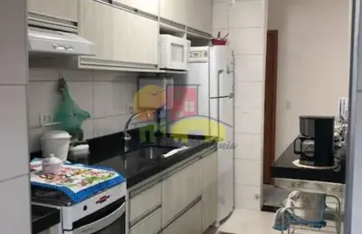 Apartamento para venda em rudge ramos de 62.00m² com 2 quartos, 1 suite e 1 garagem