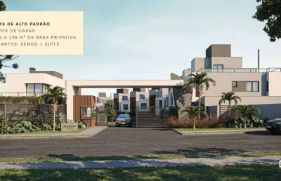 Sobrado para venda em campo comprido de 198.00m² com 3 quartos, 1 suite e 2 garagens