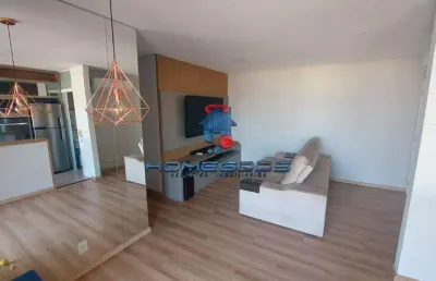Apartamento para venda em ponte preta de 80.50m² com 3 quartos, 1 suite e 2 garagens