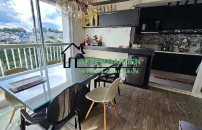 Apartamento para venda em bosque dos jacarandás de 54.00m² com 2 quartos e 1 garagem