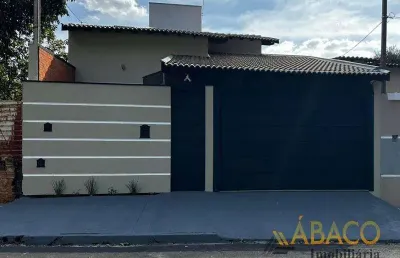 Casa para alugar em residencial samambaia de 133.78m² com 3 quartos, 1 suite e 2 garagens