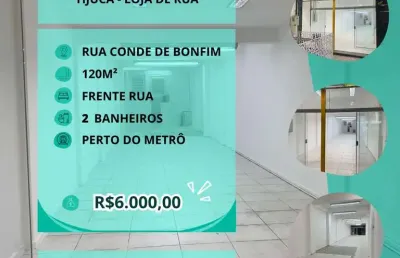 Ponto comercial para alugar na Rua Conde de Bonfim, 100, Tijuca, Rio de Janeiro
