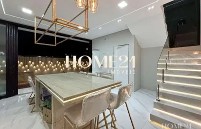 Sobrado para venda em umbará de 185.00m² com 3 quartos, 3 suites e 3 garagens