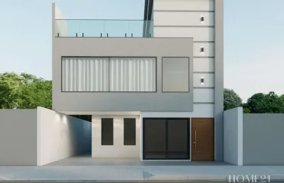 Sobrado para venda em umbará de 210.00m² com 2 quartos, 1 suite e 2 garagens