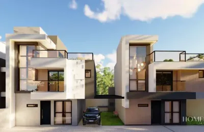 Sobrado para venda em jardim das américas de 208.00m² com 3 quartos, 3 suites e 2 garagens