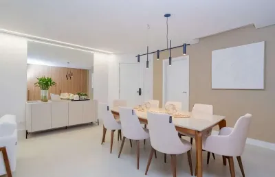 Apartamento para venda em batel de 128.00m² com 3 quartos, 3 suites e 3 garagens