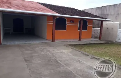 Casa para venda em guaratuba de 125.00m² com 3 quartos, 1 suite e 7 garagens