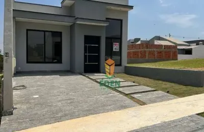 Casa de condomínio para venda em condomínio villaggio ipanema i de 105.00m² com 3 quartos, 1 suite e 1 garagem