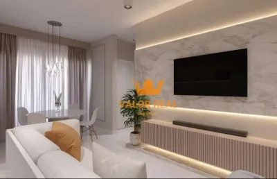 Apartamento para venda em parque santa isabel de 57.00m² com 2 quartos, 1 suite e 1 garagem