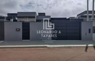 Casa para venda em residencial do bosque de 74.00m² com 3 quartos, 1 suite e 2 garagens