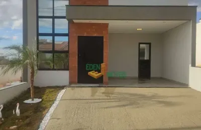 Casa de condomínio para venda em condomínio villaggio ipanema i de 98.00m² com 3 quartos, 1 suite e 3 garagens