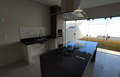 Casa para venda em residencial ouro verde de 180.00m² com 3 quartos, 1 suite e 2 garagens