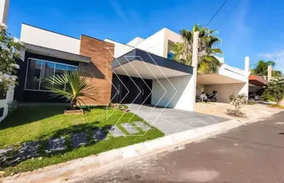 Casa de condomínio para venda em residencial reserva esmeralda de 190.00m² com 3 quartos, 3 suites e 2 garagens