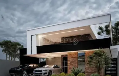Casa de condomínio para venda em jardim são domingos de 205.00m² com 3 quartos, 3 suites e 2 garagens