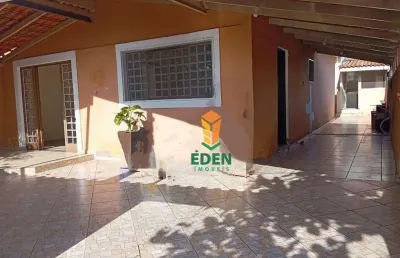 Casa para venda e aluguel em éden de 135.00m² com 2 quartos, 1 suite e 3 garagens