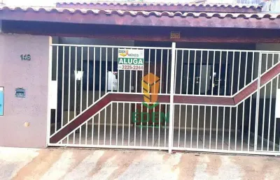 Casa para alugar em jardim eden ville de 110.00m² com 3 quartos, 1 suite e 2 garagens