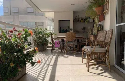 Apartamento para venda em vila romana de 184.00m² com 4 quartos, 3 suites e 3 garagens