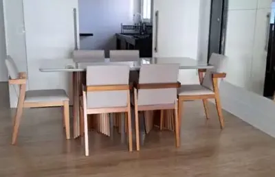 Apartamento para alugar em jardim tupanci de 105.00m² com 2 quartos, 2 suites e 2 garagens