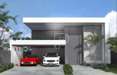 Casa de condomínio para venda em parque dom henrique de 215.00m² com 3 quartos, 3 suites e 4 garagens