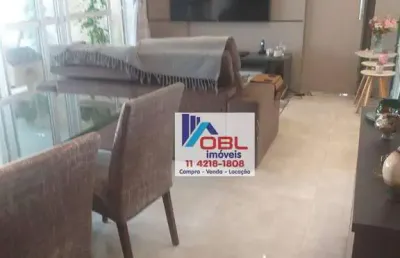 Apartamento para venda em alto da mooca de 125.00m² com 3 quartos, 3 suites e 2 garagens