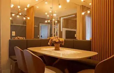 Apartamento para venda em cézar de souza de 80.00m² com 3 quartos, 2 suites e 2 garagens