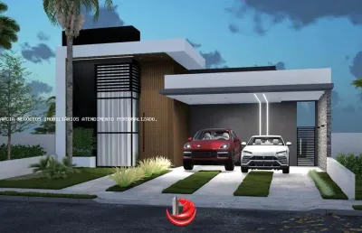 Casa para venda em cézar de souza de 308.00m² com 3 quartos, 3 suites e 4 garagens