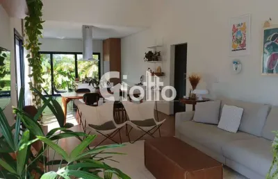 Casa de condomínio para venda em cézar de souza de 220.00m² com 3 quartos, 3 suites e 4 garagens