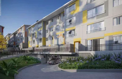 Apartamento para venda em santa cândida de 45.00m² com 2 quartos e 1 garagem