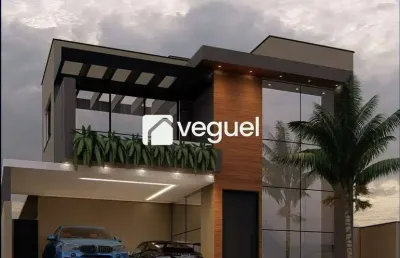 Casa de condomínio para venda em loteamento terras de florença de 261.00m² com 4 quartos, 4 suites e 4 garagens