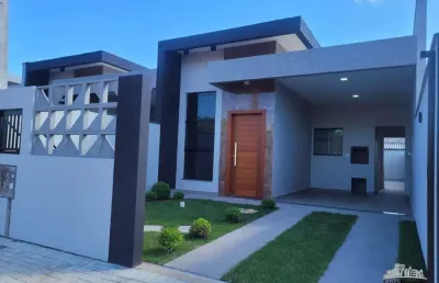 Casa para venda em barra velha de 86.00m² com 3 quartos, 1 suite e 1 garagem
