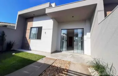 Casa para venda em barra velha de 91.00m² com 1 quarto, 1 suite e 1 garagem