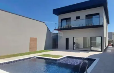 Sobrado para alugar em sabaúna de 259.00m² com 3 quartos, 3 suites e 4 garagens