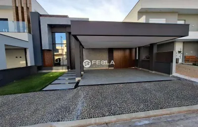 Casa de condomínio para venda em loteamento residencial jardim dos ipês amarelos de 230.00m² com 3 quartos, 3 suites e 4 garagens