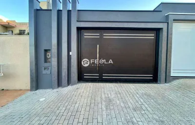 Casa para venda em parque universitário de 120.00m² com 3 quartos, 1 suite e 2 garagens