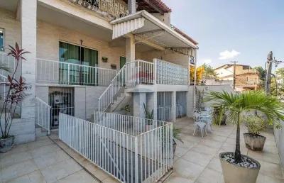 Casa para venda em jacarepaguá de 386.00m² com 3 quartos, 1 suite e 2 garagens