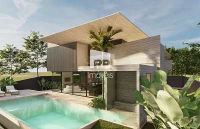 Casa de condomínio para venda em residencial e empresarial alphaville de 421.00m² com 5 quartos, 5 suites e 4 garagens